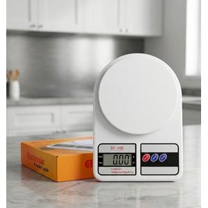 Kitchen Weighing Scale.10kg x 1g High Precision .SF-400 With LCD Display. Digital Food Scale 