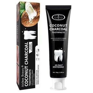 Aichun Beauty   3 Days Coconut Charcoal Whitening Teeth Toothpaste -100g