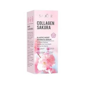 SADOER Collagen Sakura face serum For moisturizing, Nourishing Even Tones, Soothes and Hydrates 30 ml