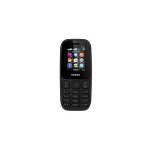 Guava G 105 ,1.88 ", 1000mAh,Dual sim, multi language  - Black