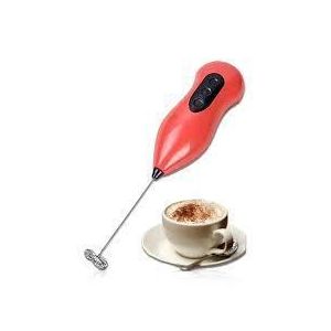 Mini Electric Handheld Milk Frother & Coffee Foam Maker, Battery Operated Portable Drink Mixer & Egg Beater Whisk For Lattes And Matchas
