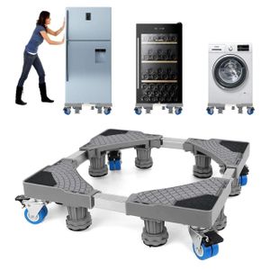 Heavy Duty & More Sturdy Adjustable Fridge/ Washing Machine Base