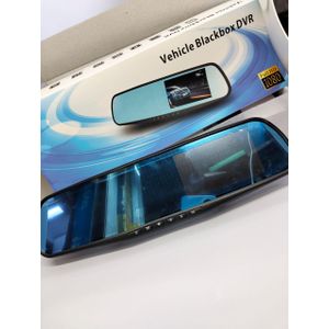 Full HD 1080P Vehicle Blackbox DVR Mirror Dashcam with Ultra-Wide 170° Lens for Maximum Coverage