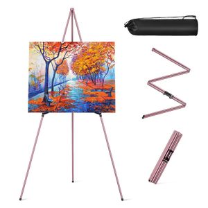 Generic Adjustable Painting Canvas Easel Tripod Drawing Board Sketch Pink @  Best Price Online