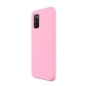  Silicone Back Cover for Samsung Galaxy A02s - Pink, anti-fingerprint, anti-scratch, durable silicone case