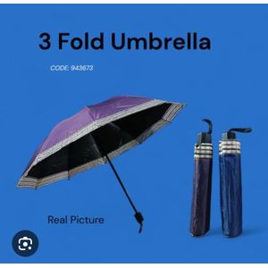Black Windproof Checked Durable Foldable Rain Umbrella Strong Windproof Travel Umbrella