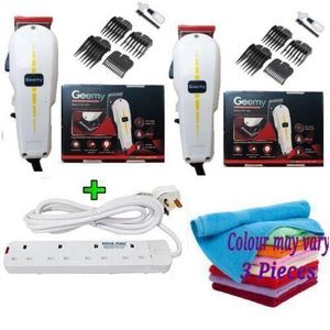 Inextention GOOD ELECTRIC SHAVER //  2 GM-1021,Professional Hair Clipper/Shaver & FREE HAIR CLIPPER + Free 4 Way power extension & Face Towels