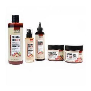 AMALICO Batana oil set shampoo, oil, serum cream and mask