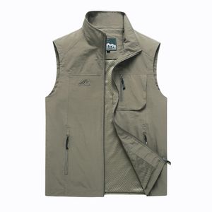 Mens Multi Pocket Waistcoat Vest Denim Outdoor Gilet Jacket for Travel  Hiking Hunting Fishing Design XL-7XL