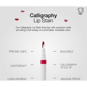 3Q beauty 2pcs calligraphy lip stain Lip ner + FREE brow brush