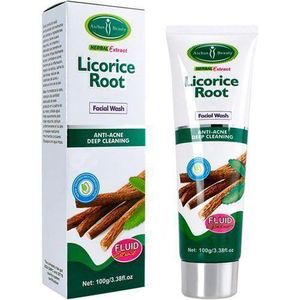 Aichun Beauty   Herbal Facial Cleanser Licorice Root With Mineral For Skin Lightening Acne Removal & Whitening Wash