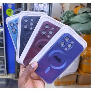 Apple iPhone XS Wireless Charging Magnetic Clear Case with MagSafe Black – Shockproof, Anti-Fingerprint & Premium Design