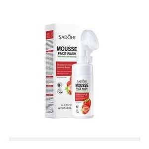 Organic SADOER Strawberry Mousse Face Wash 120ml