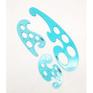 3pcs French Curve Set