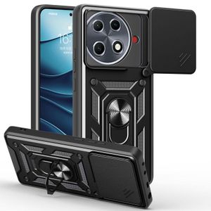 For Tecno Camon 30S Pro Camera Cover Design TPU+PC Phone Case(Black)