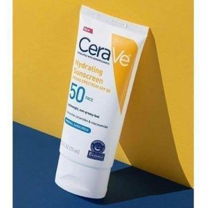 Hydrating Mineral Sunscreen Face SPF 50-Non Greasy, Daily Use, Suitable For Sensitive Skin