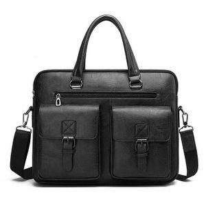 Jeep Double pocket Buluo design briefcase business bag