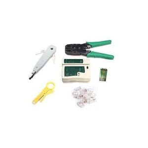6 In 1 RJ45 RJ11 Cat5 Network Tool Kit Cable Tester Crimper Plug Set