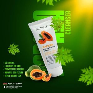 DR.DESS papaya mild oil control cleanser 100g