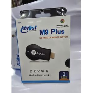 Anycast M9 Plus HDMI Wireless Display Adapter – Full HD 1080P Mirroring for Android, iOS, Windows Devices