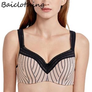 Buy BAICLOTHING Women's Full Coverage No Padding Underwire Floral