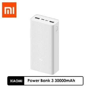 Xiaomi Mi Power Bank 3 18W 30000mAh Portable Charger Triple Output Fast Charging Power Bank