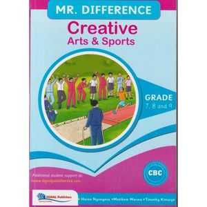 Jumia Books Signal Mr. Difference Creative Art & Sports GD7, 8 & 9 (Rtd)