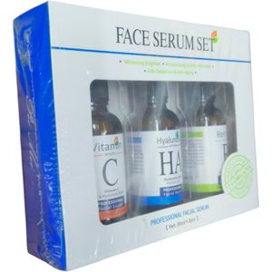 Face Serum Set Vitamin C Hyaluronic Acid Retinol cf
