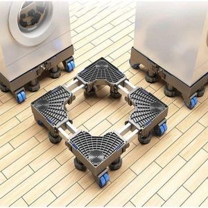 Adjustable Heavy-Duty Appliance Base Stand (with Wheels)