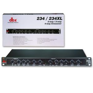 Dbx 234 Pofessional Audio crossover-stereo 2-way,3-way/mono 4-way