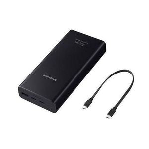 Samsung  20000 mAh Portable Power Bank – 25W Super Fast Charging Dual USB-C Portable Battery, Triple Port Output, High-Capacity