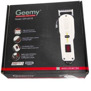 Geemy BEST Electric Rechargeable Barber Hair Clipper & Trimmer