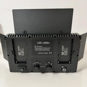 LED-U600 Light Kit with Adjustable Tripod – Single Studio Light for Streaming and Content Creation