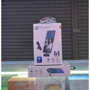 K9 Rechargeable Wireless Microphone Set – Noise Reduction Clip Mic For Content Creators And Interviews