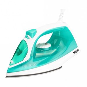 VON VIS161CSG Steam Iron 1600W  Ceramic Soleplate  Self-Cleaning  200ml Tank  Green