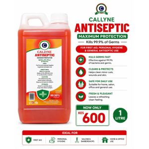 Antiseptic Liquid 1L Kills Germs & Bacteria Multipurpose Disinfectant