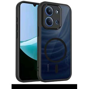 ORIGINAL SKIN FEEL FROSTED MAGNETIC CASE FOR REDMI 15C SHOCKPROOF MATTE CASE/COVER 