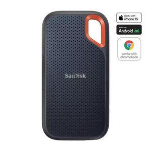 Sandisk E61 Extreme 1TB Portable SSD – Up to 1050MBs Read and 1000MBs Write (SDSSDE61-1T00-G25)