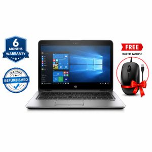 HP EliteBook 840 G1 Laptop - Intel Core i5, 8GB RAM, 500GB HDD, 14" HD Display, Windows 10 Pro, Certified Refurbished + Free Mouse + 6 Months Warranty