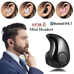 S530 Mini Wireless Bluetooth Invisible Earbud Earphone - BLACK