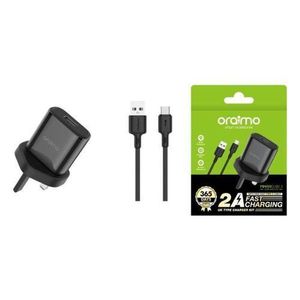 Oraimo 2A USB Type-C Fast Charger/ Adapter and Cable