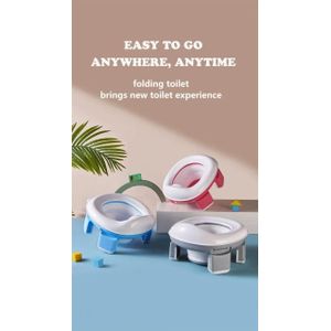 Rubber Foldable portable traininig potty