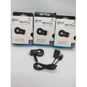 M9 Plus HDMI Wireless Streaming Dongle For Mirroring Videos, Photos, And Apps To Smart TVs