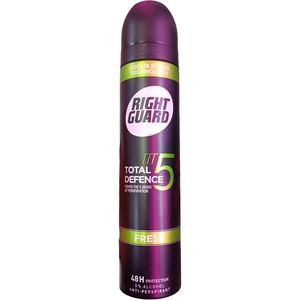 Right Guard TOTAL DEFENCE 5 48hr Protection Antiperspirant FRESH nk