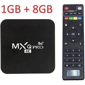 Mr Smart Tv Box Mxq Pro 4K 5G Android 13.0 TV Box 1GB + 8GB WIFI 2.4G/5G Quad-core Cortex-A53 CPU 