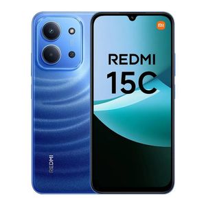 Redmi 15C By Xiaomi, 6.9", 4GB RAM + 128GB (Dual SIM), 6000mAh, Blue (25 Months Warranty)