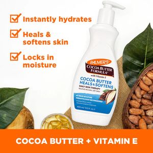 Cocoa Butter Formula Daily Skin Therapy Body Lotion with Vitamin E – 