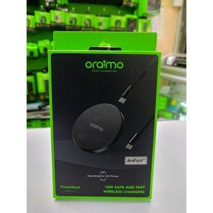Oraimo PowerDock OWH-1151 15W Wireless Charging Pad- Black