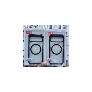 Xundo  Magnetic anti yellowing hard clear acrylic case with black  edges for google pixel 10 pro