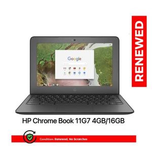 HP H P Chromebook 11 G7 Ee 11.6" Chromebook Intel Celeron 1.10 GHz 4 GB 16 GB Chrome OS (Renewed)